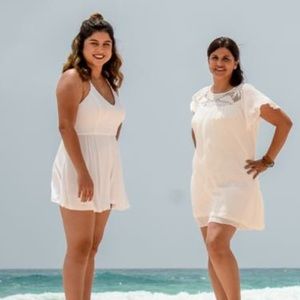 Romper on the left size M